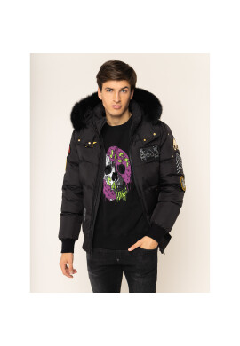 Moose Knuckles Пухено яке Colinton MK8572MPB Черен Regular Fit - Pepit.bg