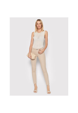 Morgan Блуза 221-MFABI Бежов Slim Fit - Pepit.bg