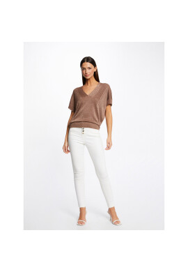 Morgan Блуза 231-MACHI Кафяв Relaxed Fit - Pepit.bg
