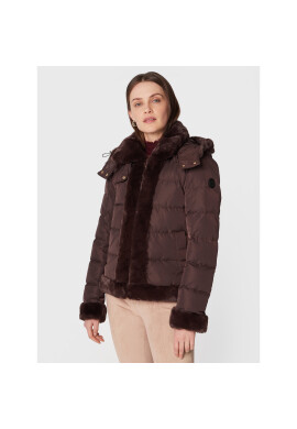 Morgan Пухено яке 222-GARET2 Кафяв Regular Fit - Pepit.bg