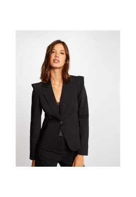 Morgan Сако 212-VAUDIA Черен Slim Fit - Pepit.bg