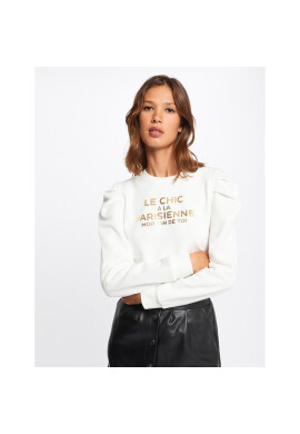 Morgan Суитшърт 212-TCHIC Бял Regular Fit - Pepit.bg