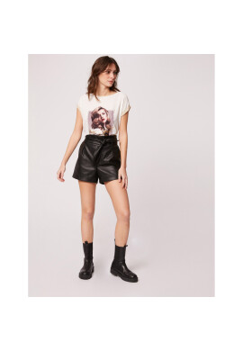 Morgan Тишърт 211-DMOMENT Бежов Regular Fit - Pepit.bg