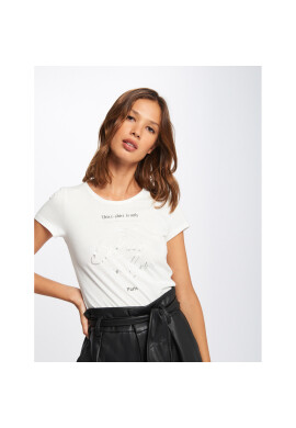 Morgan Тишърт 212-DONLY Бял Regular Fit - Pepit.bg