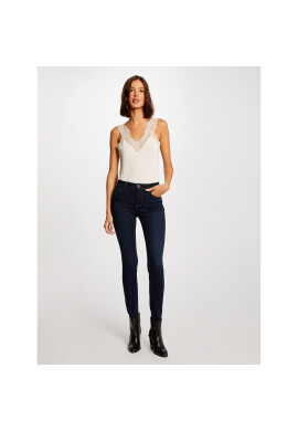 Morgan топ 212-DNANA Бежов Slim Fit - Pepit.bg