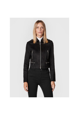 Morgan Яке от имитация на кожа 222-GSUD Черен Regular Fit - Pepit.bg