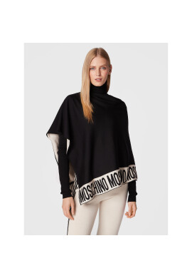 MOSCHINO Пончо 30667 0M2339 Черен Regular Fit - Pepit.bg