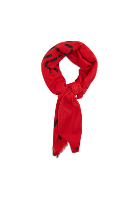 MOSCHINO Шал 03151 M1993 Червен - Pepit.bg