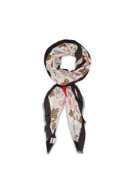 MOSCHINO Шал 03282 M2528 Бежов - Pepit.bg