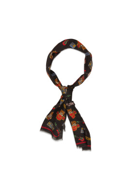 MOSCHINO Шал 03313 M2531 Черен - Pepit.bg