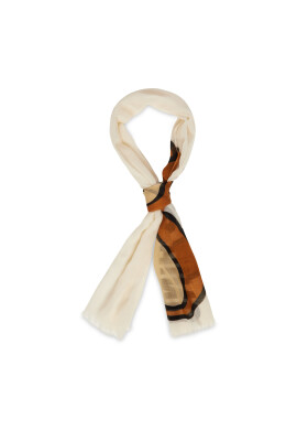 MOSCHINO Шал 03317 M2525 Бежов - Pepit.bg