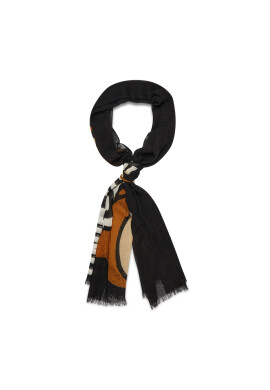 MOSCHINO Шал 03317 M2525 Черен - Pepit.bg