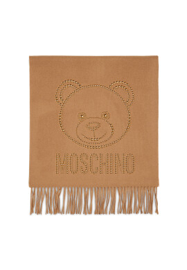 MOSCHINO Шал 30699 M2550 Кафяв - Pepit.bg