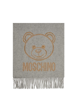MOSCHINO Шал 30699 M2550 Сив - Pepit.bg