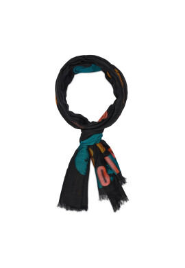 MOSCHINO Шал 30704 M2589 Черен - Pepit.bg