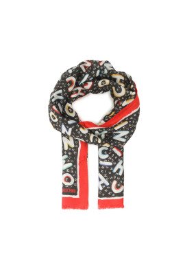 MOSCHINO Шал 3313 0M3007 Черен - Pepit.bg