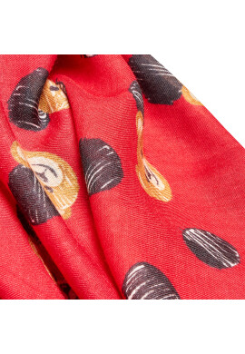 MOSCHINO Шал 3314 0M2844 Червен - Pepit.bg