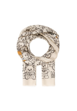 MOSCHINO Шал 3314 0M3011 Бежов - Pepit.bg
