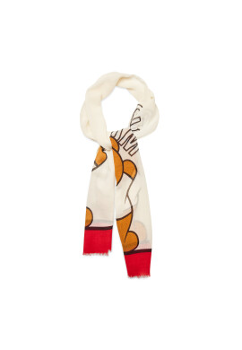 MOSCHINO Шал 3317 0M2771 Бежов - Pepit.bg