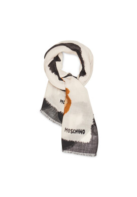 MOSCHINO Шал 3330 0M2772 Бежов - Pepit.bg