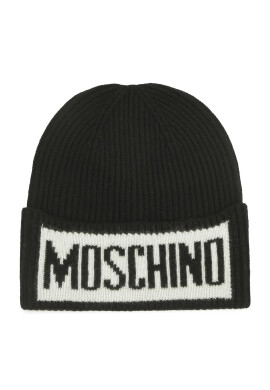 MOSCHINO Шапка 60077 0M5540 Черен - Pepit.bg
