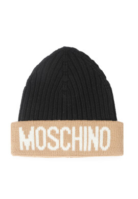 MOSCHINO Шапка 65373 0M2994 Черен - Pepit.bg