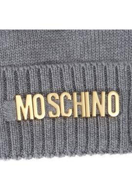 MOSCHINO Шапка 65380 0M2972 Сив - Pepit.bg