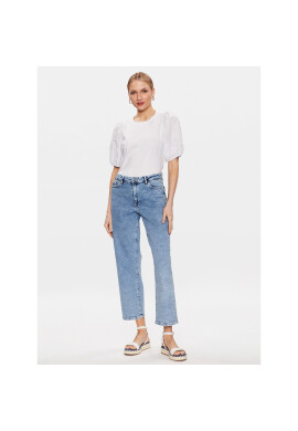 Moss Copenhagen Блуза 17508 Бял Basic Fit - Pepit.bg