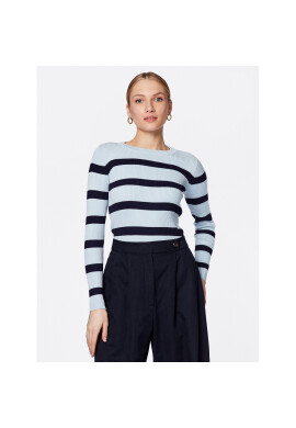 Moss Copenhagen Пуловер Harike 16024 Син Slim Fit - Pepit.bg