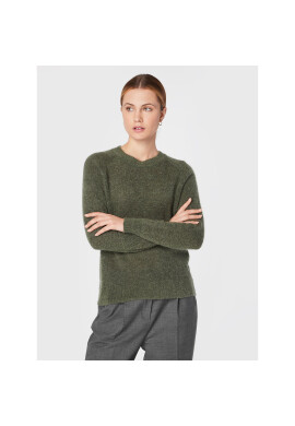 Moss Copenhagen Пуловер Maimee 17224 Зелен Regular Fit - Pepit.bg