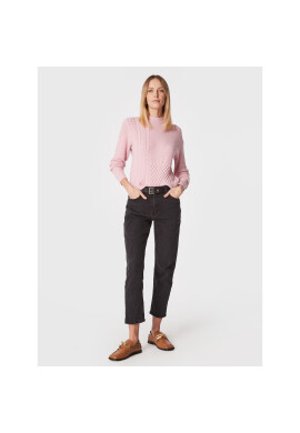 Moss Copenhagen Пуловер Solbrit 17180 Розов Regular Fit - Pepit.bg