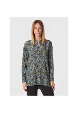 Moss Copenhagen Риза Katrina 17142 Син Regular Fit - Pepit.bg
