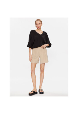 Moss Copenhagen Шорти от плат 17471 Бежов Basic Fit - Pepit.bg