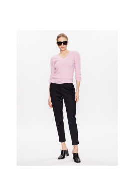 Moss Copenhagen Текстилни панталони 17426 Черен Basic Fit - Pepit.bg