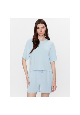 Moss Copenhagen Тишърт 17525 Син Basic Fit - Pepit.bg
