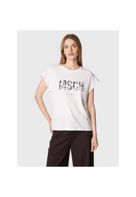 Moss Copenhagen Тишърт Alva 16708 Бял Boxy Fit - Pepit.bg