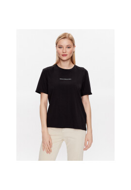 Moss Copenhagen Тишърт Terina 17595 Черен Regular Fit - Pepit.bg