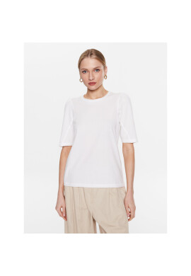 Moss Copenhagen Тишърт Tiffa 17329 Бял Regular Fit - Pepit.bg