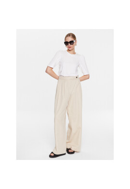 Moss Copenhagen Тишърт Tiffa 17329 Бял Regular Fit - Pepit.bg