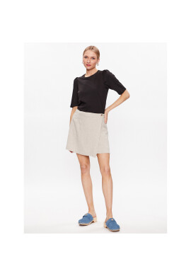 Moss Copenhagen Тишърт Tiffa 17329 Черен Regular Fit - Pepit.bg