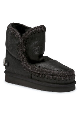Mou Апрески Eskimo 18 With Rhinestones Logo Черен - Pepit.bg