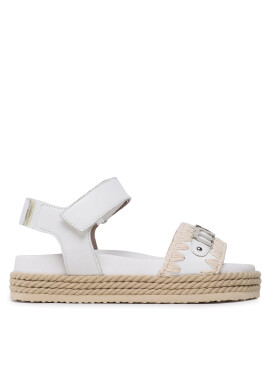 Mou Сандали Rope Bio Sandal # 02 SW451000C Бял - Pepit.bg