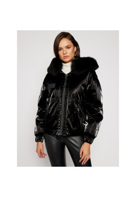 Mr & Mrs Italy Пухено яке 202XPC0258 Черен Regular Fit - Pepit.bg