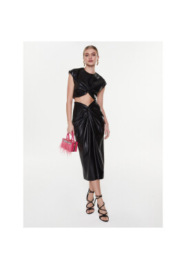 MSGM Блуза 3441MDT08 237110 Черен Regular Fit - Pepit.bg