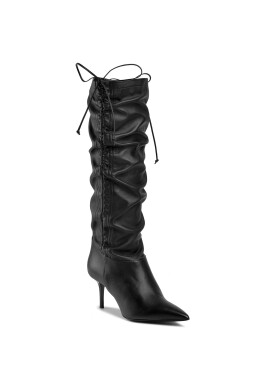 MSGM Ботуши Stivale Donna 2741MDS6589 121 99 Черен - Pepit.bg