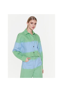 MSGM Дънково яке 3441MDE45TD 237281 Зелен Regular Fit - Pepit.bg