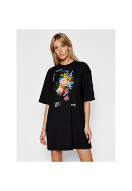 MSGM Ежедневна рокля 3041MDA69 21729 Черен Regular Fit - Pepit.bg