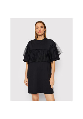 MSGM Ежедневна рокля 3241MDA79 227298 Черен Relaxed Fit - Pepit.bg