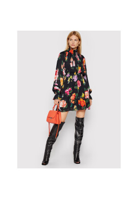 MSGM Коктейлна рокля 3141MDA39 217656 Черен Regular Fit - Pepit.bg