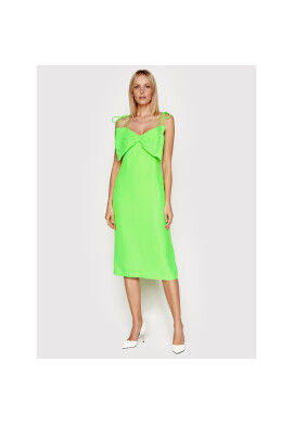 MSGM Коктейлна рокля 3241MDA02 227103 Зелен Slim Fit - Pepit.bg